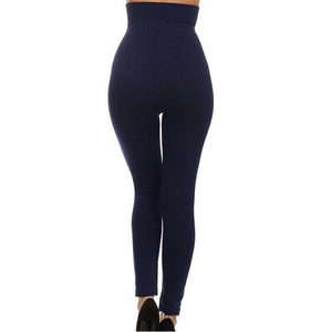 เลกกิ้งผ้าโพลีเอสเตอร์พิมพ์ลายพิมพ์ซับลิเมชันไร้ตะเข็บสำหรับผู้หญิงเลกกิ้งเพิ่มความอบอุ่นในฤดูหนาวเล่นกีฬาฟิตเนสโยคะ - Product Image 3