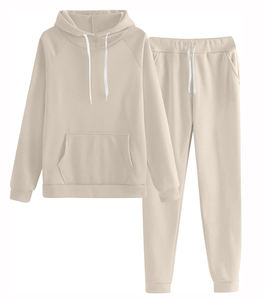 Nouveau Style Design personnalisé survêtement coton polaire sweats à capuche et Jogging survêtement 2 pièces ensemble pour femmes survêtements 2026 - Product Image 4