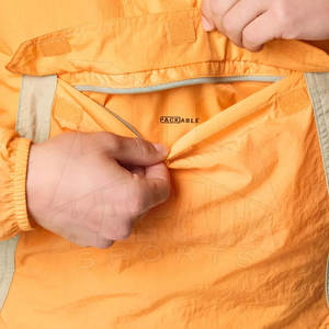 Veste coupe-vent à capuche de haute qualité, personnalisée, mode d'hiver, anorak, finition de traitement - Product Image 6