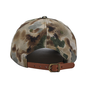 Casquettes de camouflage en coton pour femmes et hommes en plein air Chapeau camouflage vert respirant avec logo brodé - Product Image 5
