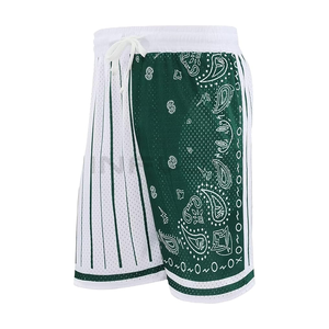 Logo personnalisé vêtements de sport hommes Shorts en maille basket-ball pour hommes été Sublimation Stretch Dtg Printing 100% Polyester 5 pouces entrejambe - Product Image 5