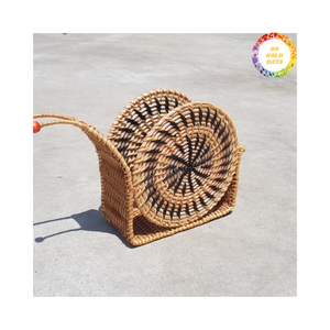 Bolso de Ratán Hecho a Mano de Primera Calidad de Vietnam, Elaborado con Materiales Naturales, Ideal para Moda Casual y de Verano - Product Image 3