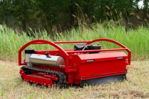 1300mm切断幅ダブルデザインブレードMordenスタイルトラックリモートコントロール360回転より大きなロボット芝刈り機草カッター - Product Image 3