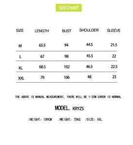 Chemises surdimensionnées en coton 100% avec tissu tricoté à séchage rapide et respirant Logo de fitness long col rond motif solide - Product Image 3