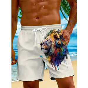 Logo personnalisé OEM Short d'été pour hommes Short de sport en coton à séchage rapide Short solide en coton pour hommes - Product Image 4