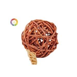 ลูกบอลหัตถกรรมหวายธรรมชาติสำหรับตกแต่งบ้านโรงแรมและสำนักงาน - Product Image 3