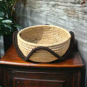 Cesta tejida de hierba Sabai de alta calidad, organizador doméstico de diseñador clásico para frutas, hierbas, especias, herramientas, caja de embalaje - Product Image 6