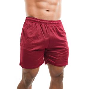 Short de jogging respirant pour hommes avec poche pour téléphone Motif solide et logo personnalisé Short en maille pour hommes de créateur personnalisé OEM 2023 - Product Image 2