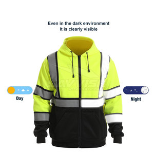 ผู้ผลิตจากปากีสถาน เสื้อฮู้ดดี้นิรภัยคุณภาพสูง เสื้อฮู้ดดี้นิรภัยขายดี ดีไซน์ใหม่ เสื้อฮู้ดดี้นิรภัยสะท้อนแสงสำหรับขาย - Product Image 3