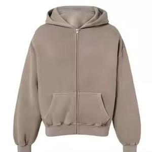 Fabricants de sweats à capuche personnalisés, sweat à capuche uni, 100% coton, épais, poids lourd, 500GSM, sweats à capuche surdimensionnés - Product Image 1