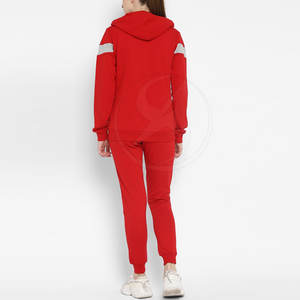 Servicio OEM Venta caliente Mujeres Chándales Precio al por mayor Mujeres Chándal Algodón Logotipo personalizado Mujeres Chándal Para la venta - Product Image 3