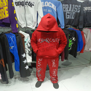 ชุดวอร์มผู้ชายคุณภาพสูง ผ้าฝ้าย 100% ระบายอากาศได้ดี เป็นมิตรกับสิ่งแวดล้อม ดีไซน์ทันสมัย รับปักโลโก้ตามสั่ง ไซส์ใหญ่ แห้งเร็ว - Product Image 5