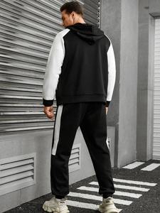 ชุดวอร์มสำหรับผู้ชายผ้าฝ้าย100% ดีไซน์ใหม่ล่าสุด2024ออกแบบได้ตามต้องการ - Product Image 2