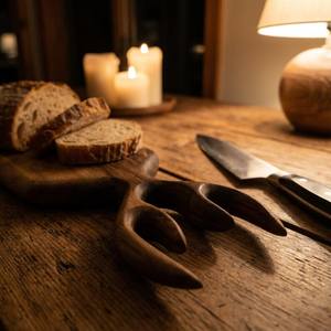 Tabla de Cortar de Madera Hecha a Mano de Fabricación India para Cocinar y Servir a Diario, Disponible a Precio Directo de Fábrica - Product Image 4