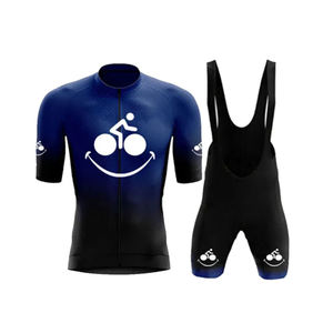 Avantage fabricant séchage rapide rue entraînement cyclisme vêtements respirabilité manches courtes vélo hommes cyclisme costume - Product Image 4