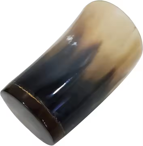 Hecho a mano Real Touch Shot Horn Glass/Cup Viking Crescent Crafts Custom Drinking Glass - Product Image 1