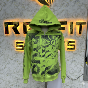 Tous les coloris, grande taille, nouveau style, sweat à capuche à fermeture éclair très demandé, rose, demi-manches, fabriqué en usine, prix bas, sweat à capuche pour hommes, sweat à capuche pour hommes - Product Image 3