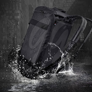 Bolsa de lona de gimnasio impermeable con logotipo personalizado para bolsa de deportes de viaje de gran capacidad unisex - Product Image 5