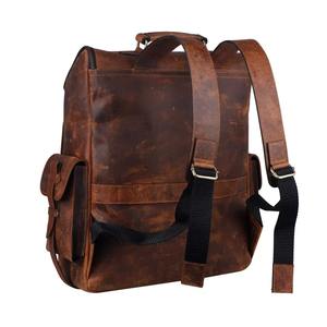 Best Selling Top Trend <b>Men</b> <b>Leather</b> <b>Backpacks</b> Reasonable Rate High Quality Waterproof Stuff Fully Customized <b>Leather</b> <b>Backpack</b> - Product Image 4