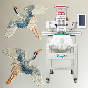 Machine à broder à tête unique à 9 aiguilles-multifonctionnelle: broderie de vêtement/accessoire, vente en gros disponible - Product Image 1