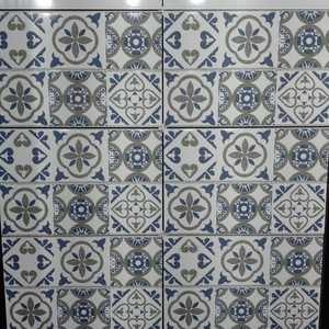 กระเบื้องเซรามิคเคลือบสีฟ้าดีไซน์เนอร์ขนาด30x45ซม. 12X18นิ้วกระเบื้องเคลือบเงาสำหรับโรงแรมห้องน้ำผนังภายในแบบกำหนดเอง - Product Image 4