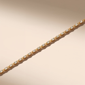 Collier à maillons allongés en or jaune massif 9K, platine, luxe, structure audacieuse, chaîne hautement polie, OEM - Product Image 4