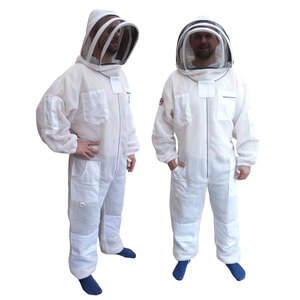 Traje de Apicultura Transpirable Hecho en Pakistán, Traje de Seguridad para Apicultores, Mangas de Poliéster de Alta Calidad, Paquete con Respirador, Unisex - Product Image 1