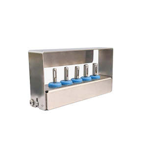 Kit de poinçonnage tissulaire pour implants dentaires de haute qualité, 5 pièces, manuel, chirurgical, en acier inoxydable, porte-fraise, approuvé CE, MOL, 2 ans de garantie CHIRURGICAL - Product Image 2