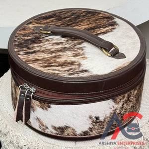 Boîte à bijoux de voyage de rangement pour bijoux avec logo personnalisé en cuir de vachette tendance au design personnalisé Vente en gros - Product Image 1