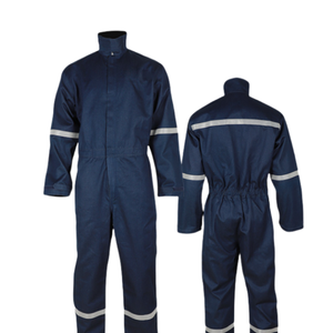 ชุดจั๊มสูททำงานป้องกันไฟฟ้าสถิตย์ระบายอากาศได้ดีจากชุดทำงานช่างเชื่อมไนลอน Aramid ทนไฟออกแบบได้ตามต้องการ - Product Image 2