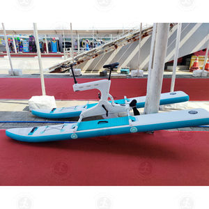 Bicicleta Acuática Inflable para Deportes Acuáticos, Kayak Portátil, Bicicleta Acuática, Bicicleta de Pedales para Parques Acuáticos - Product Image 4