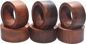 Best Quality Polished Natural Wooden Napkin Ring Custom Craft from India Wholesale Wood Crafts Wooden Boxes <b>Wall</b> <b>Signs</b> - Product Image 6