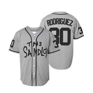 Verano comodidad moda uniformes de béisbol personalizable número 30 béisbol Jersey hombres mujeres Casual deporte camisa conjunto nuevo estilo - Product Image 4