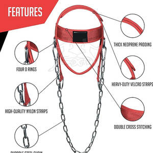 Harnais de tête durable pour l'haltérophilie et le fitness Harnais de tête d'entraînement de gymnastique Harnais de tête à bas prix - Product Image 3