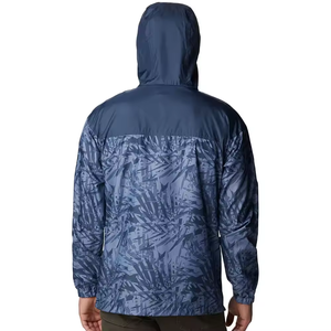 Chaqueta cortavientos con estampado de sublimación para hombre, ropa deportiva impermeable, reflectante, de secado rápido, ligera, con cremallera, chaquetas con capucha para exteriores - Product Image 2