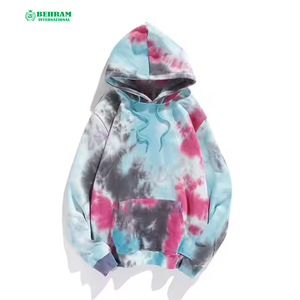 2025 Ultimate nouveau design sweat sweat à capuche en polaire lourde cravate lourde teinture lavé 100% coton 380gsm sweat à capuche pour hommes en éponge française - Product Image 3