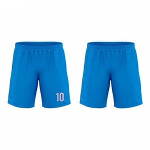 Short de football en polyester pour hommes, logo personnalisé, maillot d'entraînement, vêtements de football, vente en gros, service OEM, short de joueur assorti, été - Product Image 4