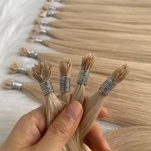 Extensions de cheveux humains Micro Link avec embouts de kératine indienne pré-collés de haute qualité - Product Image 3