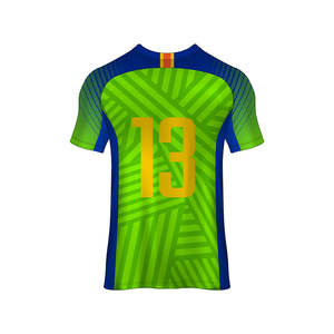 Camiseta Deportiva de Compresión para Hombre, Sublimada, de Secado Rápido, Corte Regular, Manga Corta, Tejido de Punto, 100% Poliéster, Protección UV - Product Image 3