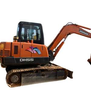 Excavatrice d'occasion Doosan DH55, 5,5 tonnes, mini-excavatrice Doosan, petite excavatrice Doosan, machine de chantier - Product Image 6