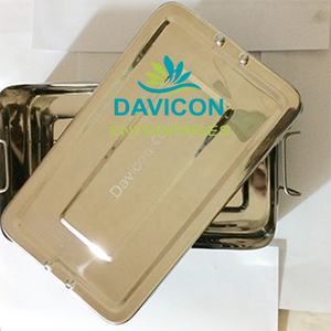 De acero inoxidable de alta calidad médica esterilización caja - Product Image 2