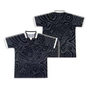 Maillots de football rétro unisexes légers et courts en maille polyester pour l'entraînement et les fans – Vente en gros - Product Image 3