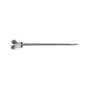 Superventas de acero inoxidable sostenible, director acanalado Dental, sonda de mariposa, instrumentos quirúrgicos de lengua, fuente de alimentación Manual - Product Image 1