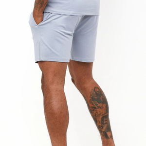 Pantalones Cortos Deportivos Casuales para Hombre, Cómodos, de Tela Oxford de Poliéster/Algodón, con Logotipo Personalizado, Estampado a Cuadros - Product Image 5