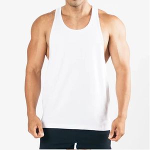 Camiseta sin mangas de algodón de alta calidad para hombre, camiseta sin mangas de entrenamiento transpirable, ropa deportiva para gimnasio, camiseta con tirantes de Color sólido, camisetas activas - Product Image 2