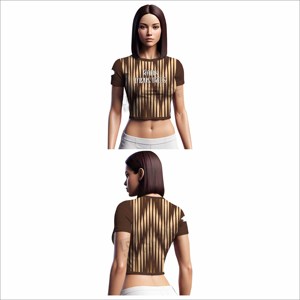 T-shirts courts pour femmes, fabriqués au Pakistan, très vendus, haute qualité, logo personnalisé, pour la vente en ligne - Product Image 5