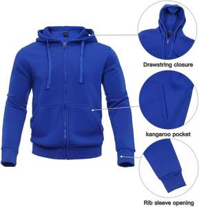 Ensemble de survêtement de haute qualité et personnalisé, grande taille et couleur, survêtement pour homme à la vente en ligne, uni avec logo - Product Image 3