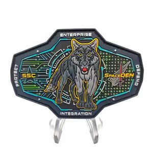 Personnalisé conçu 3D PVC Silicone Sergé Tissu PVC Souple En Relief Patch Tissé Fleur Personnalisé Vêtements Chapeau Accessoires Usine - Product Image 2