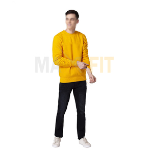 Maxfit เสื้อสเวตเตอร์สวมหัวแขนยาวลำลองสำหรับผู้ชายเสื้อออกกำลังกายมีสไตล์ผ้าน้ำหนักเบาสำหรับฤดูหนาว - Product Image 4