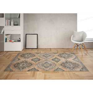 Alfombra con Estampado de Medallón: Elegante Alfombra Interior para Oficina, Pasillo, Escaleras, Alfombra de Terciopelo de Lujo - Product Image 3